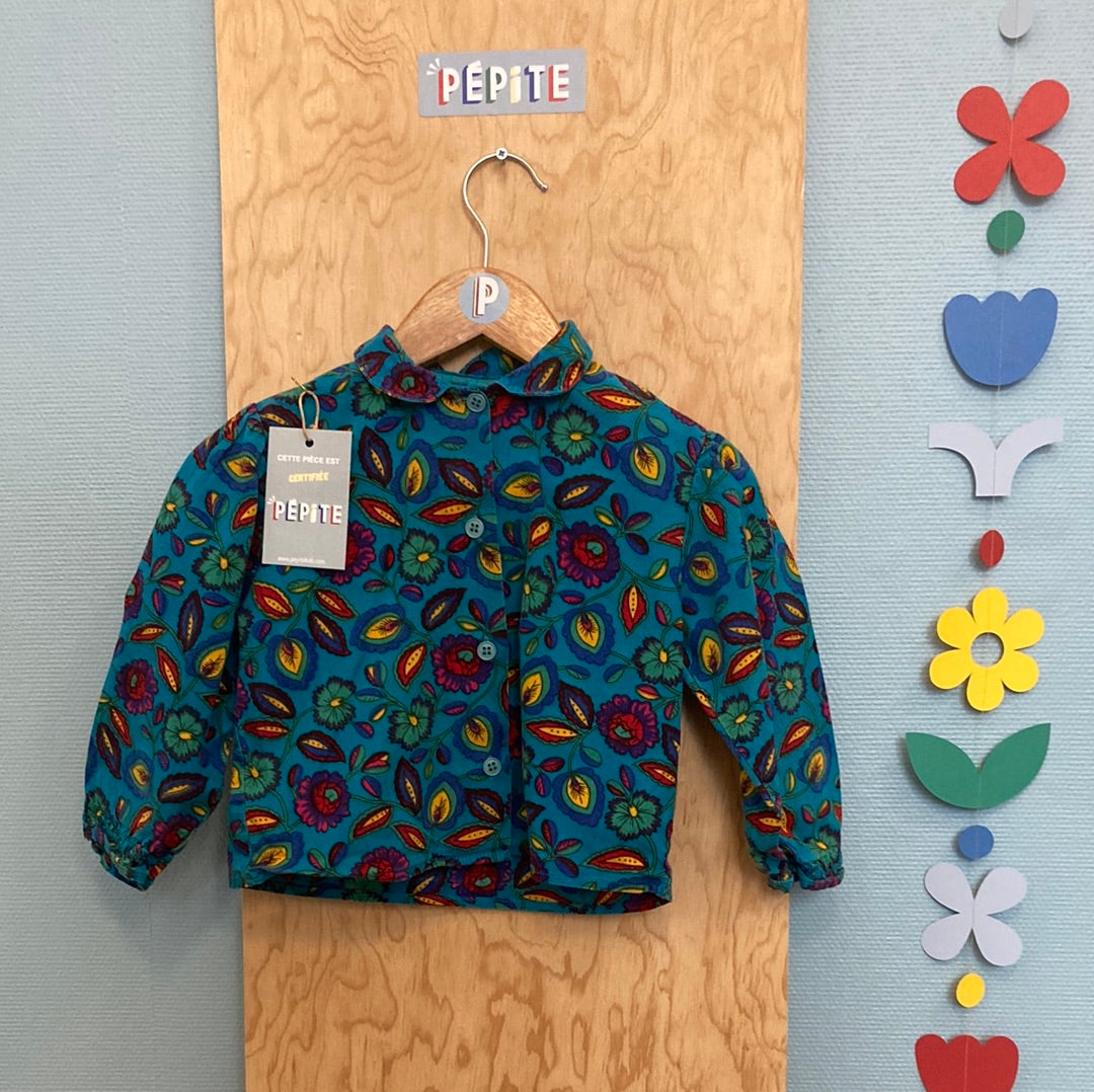 Chemisier fleuri