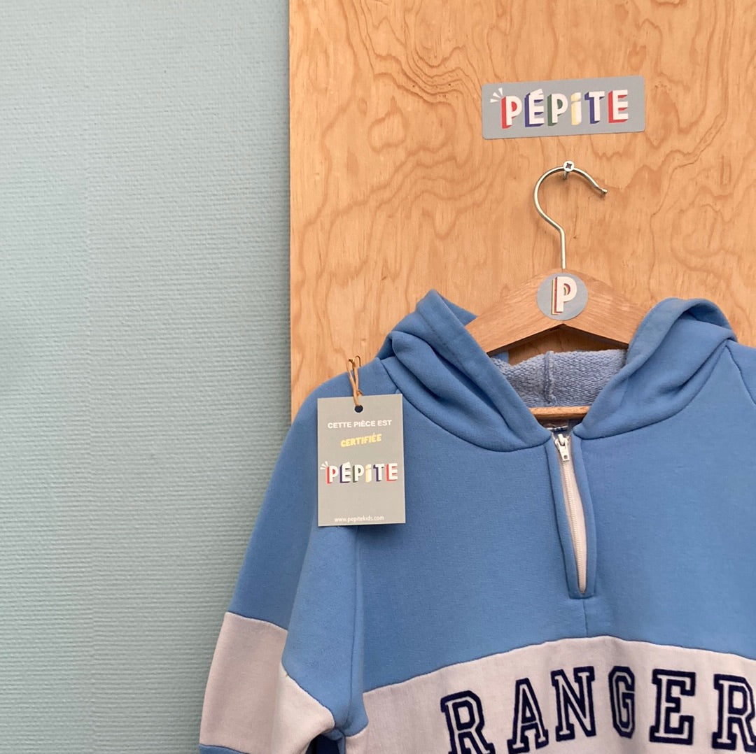 Sweat 70s bleu Ranger