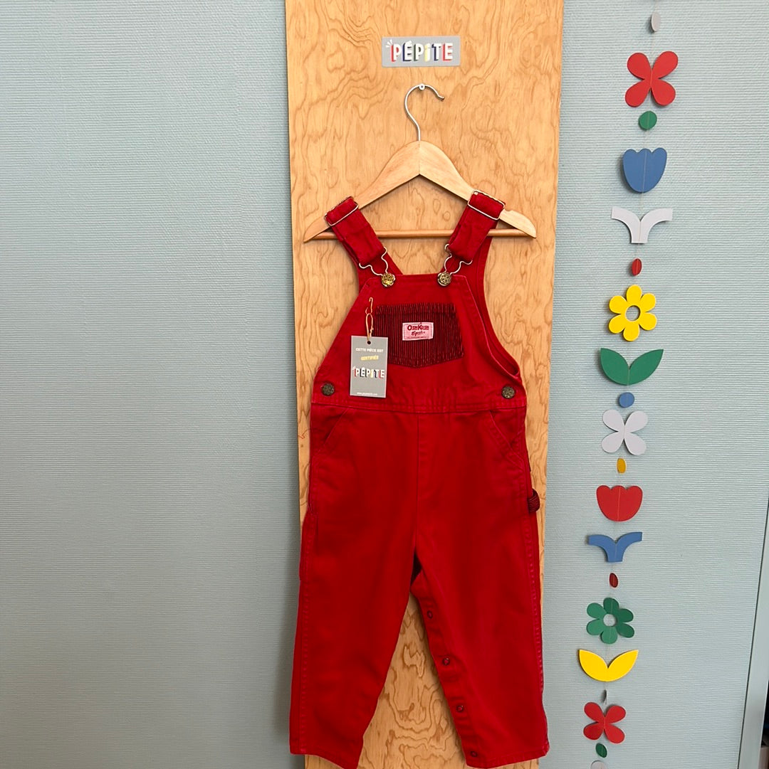 Salopette Oshkosh rouge