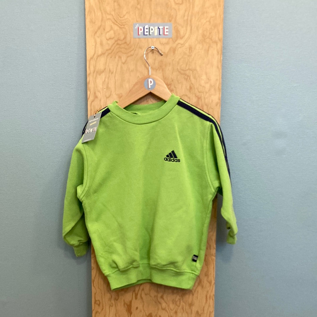Sweat adidas vert fluo