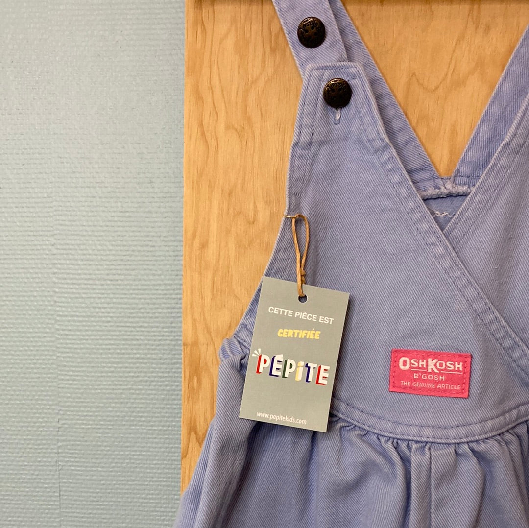 Salopette OshKosh bleu pastel
