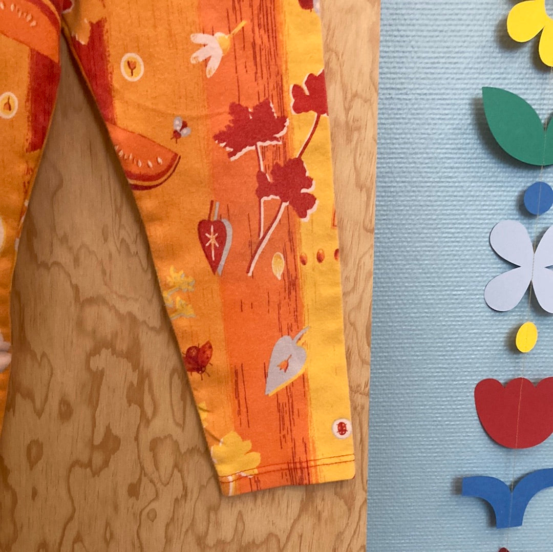Legging orange Catimini