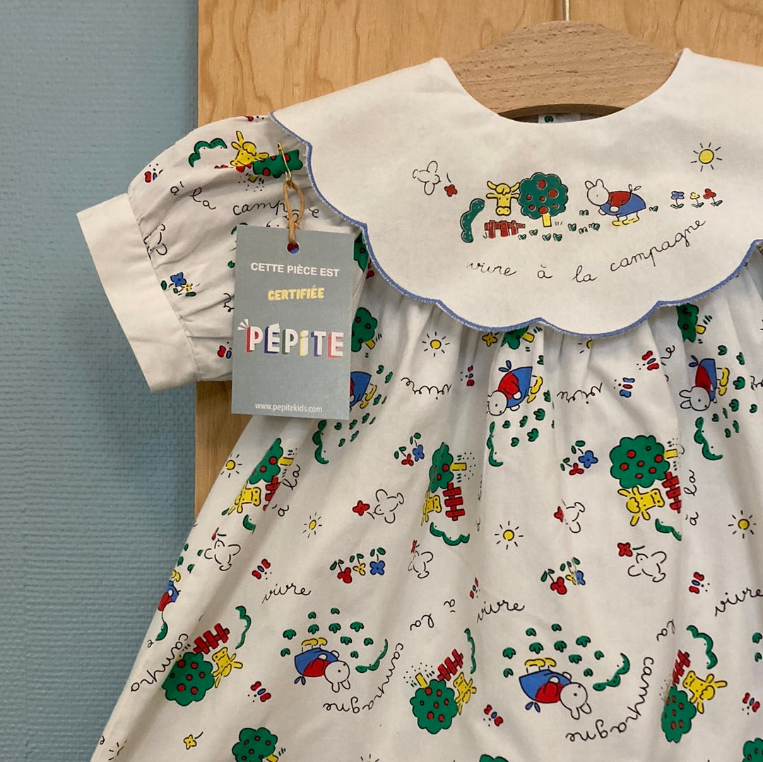 Robe lapin jardinier