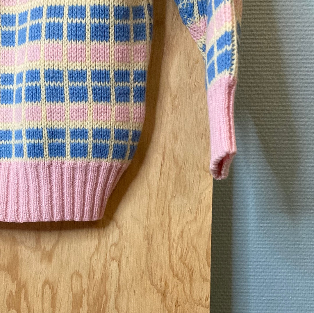 Pull pastel carrés