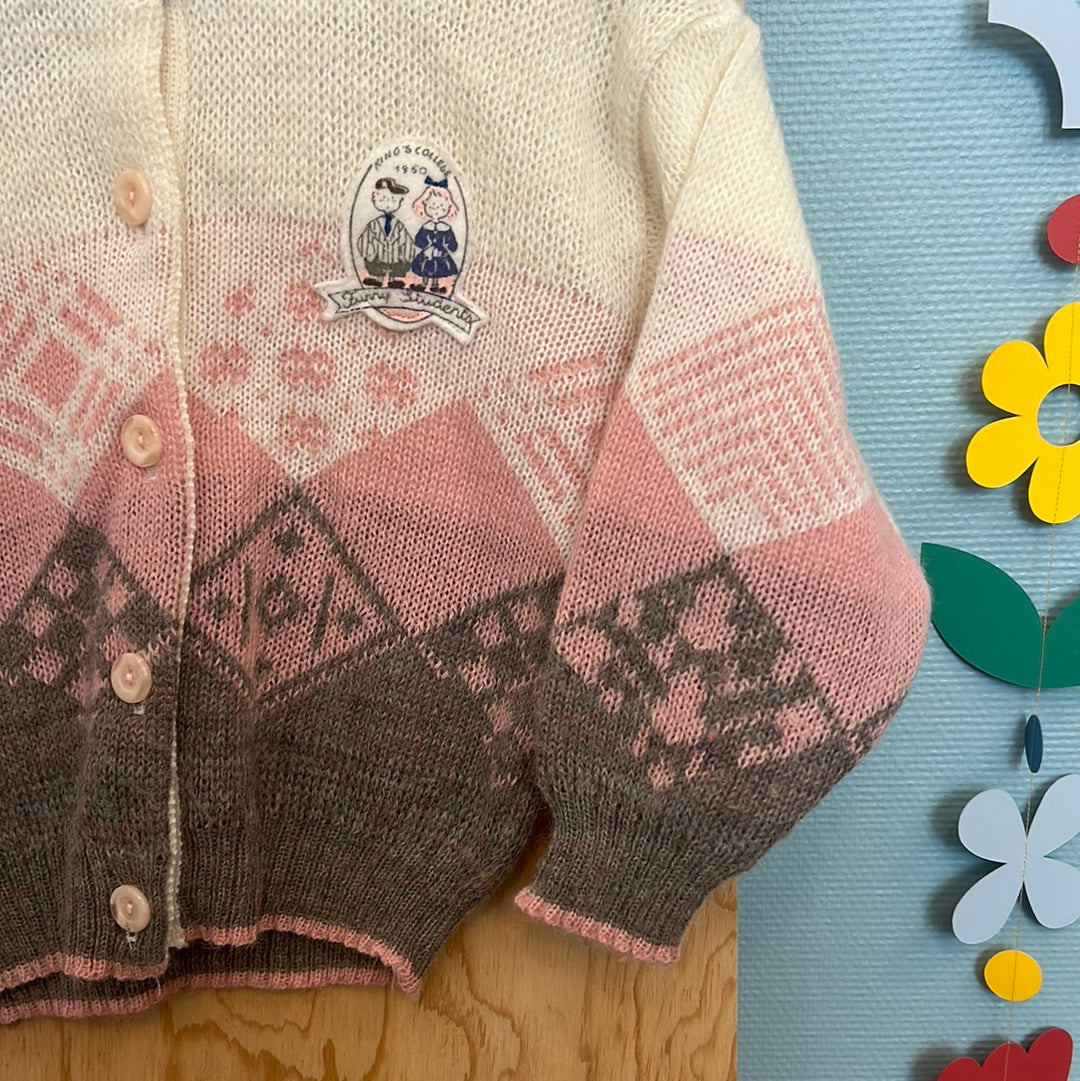 Gilet jacquard