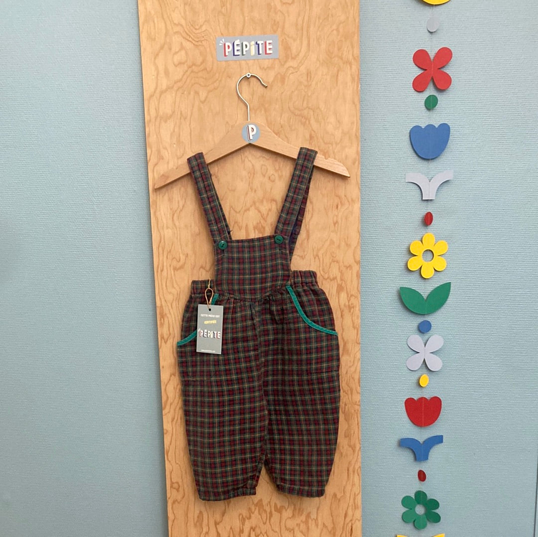 Salopette Tartan