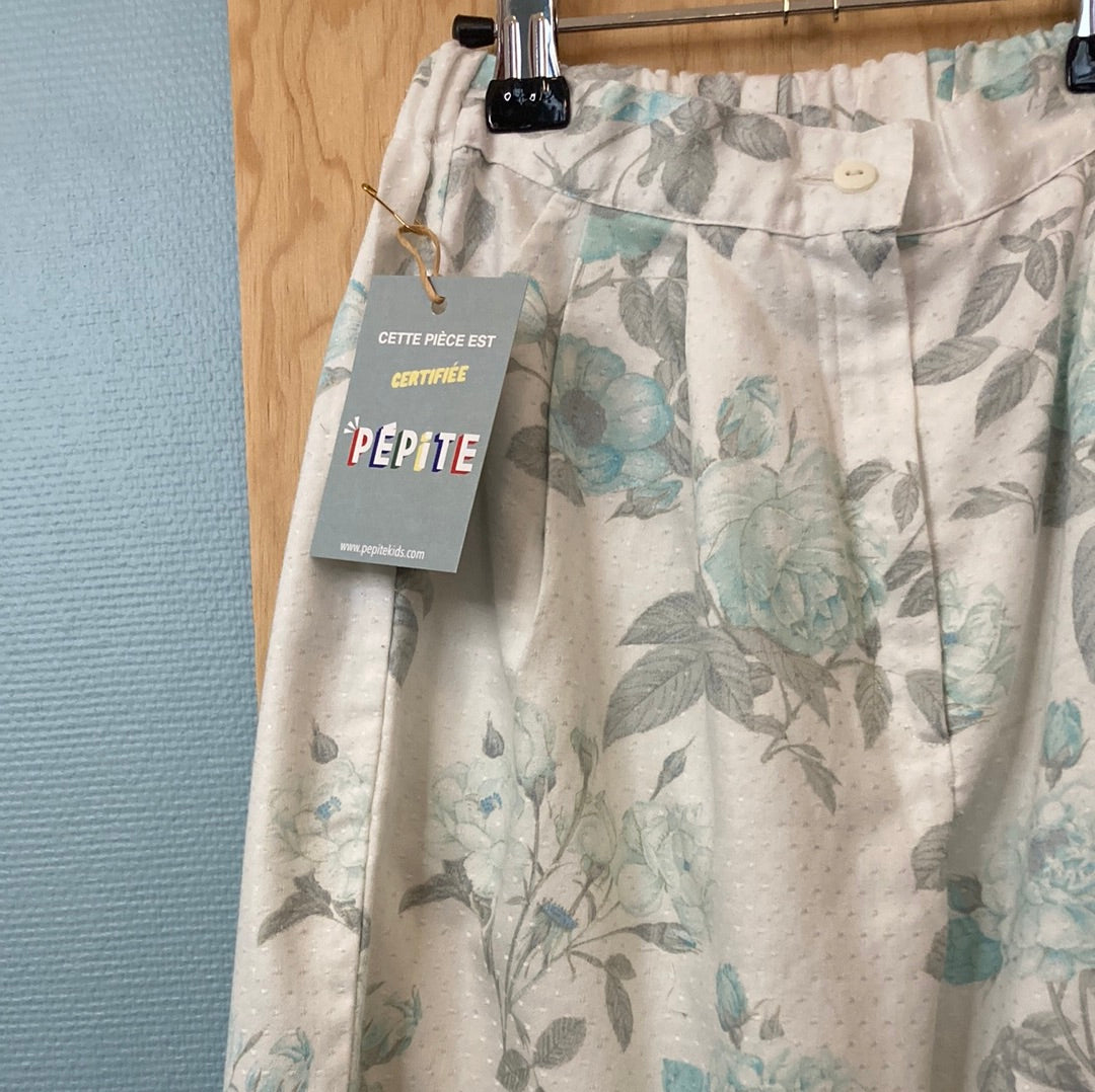 Pantalon fleuri