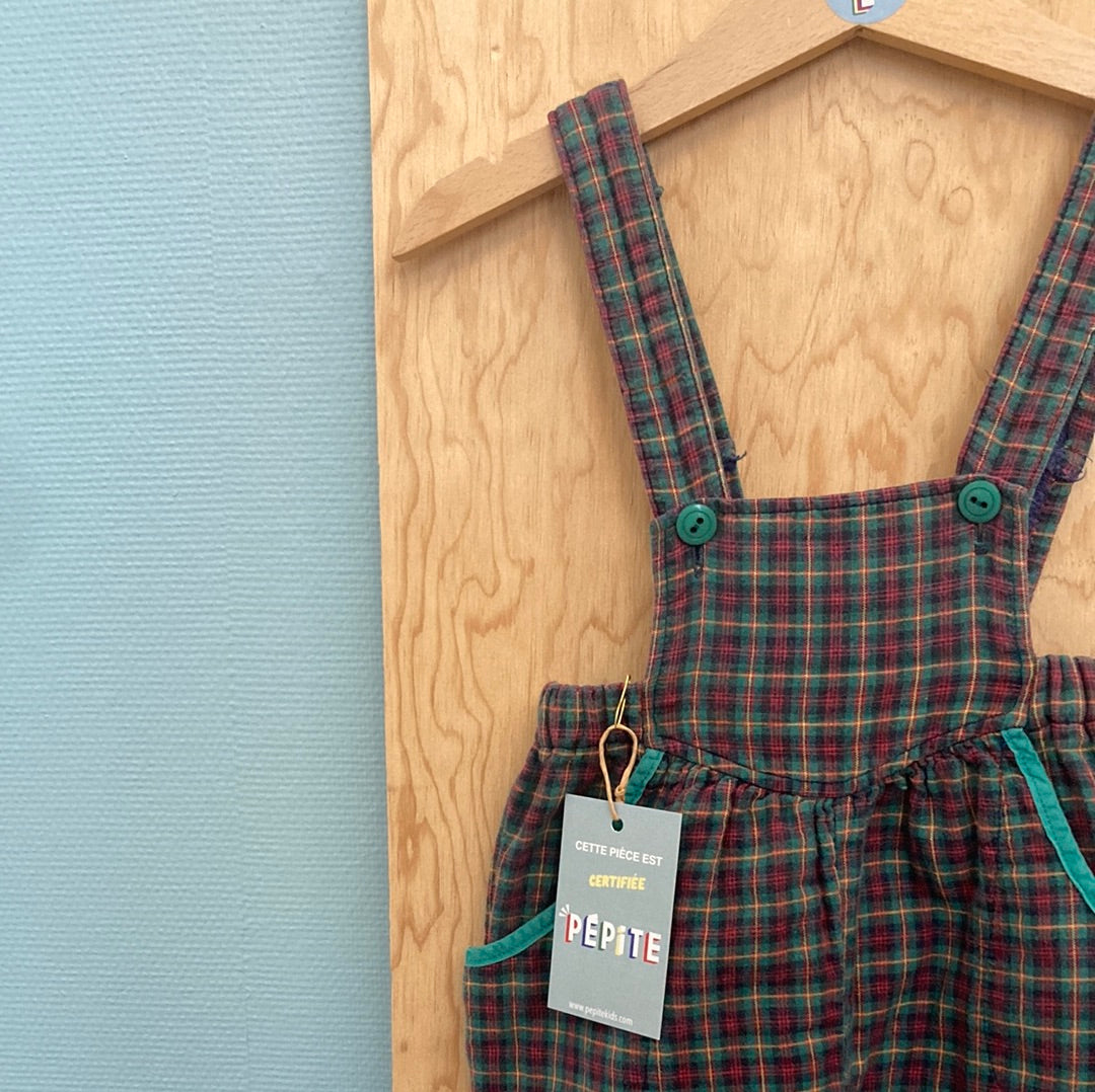 Salopette Tartan