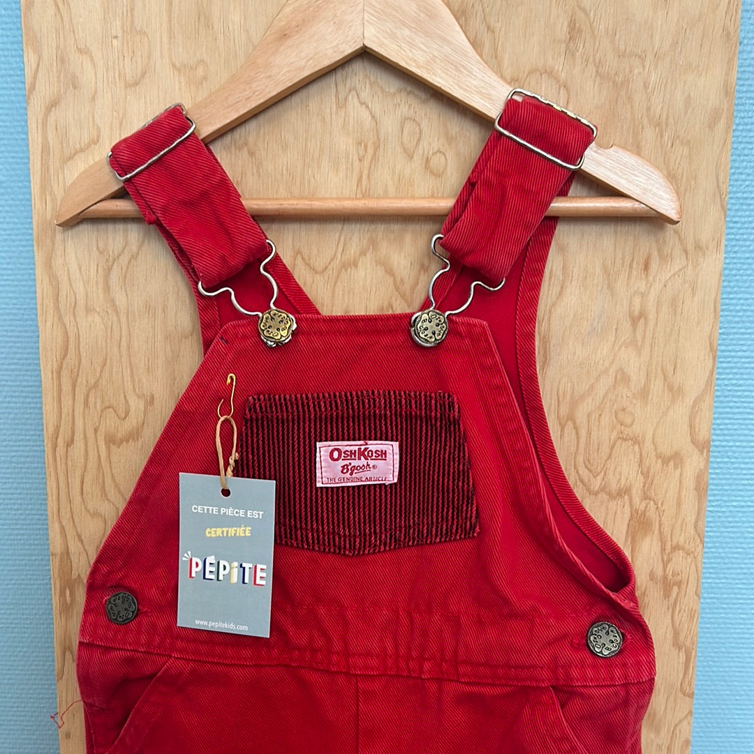 Salopette Oshkosh rouge