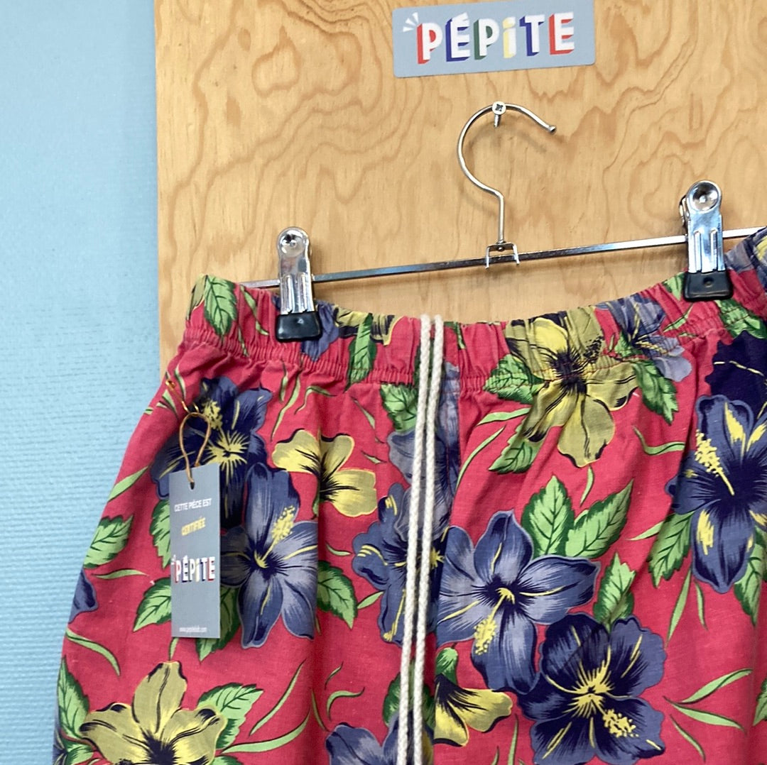 Short de bain hawaïen