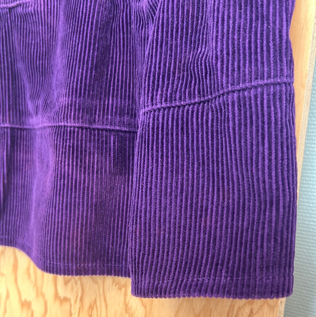 Robe velours côtelé