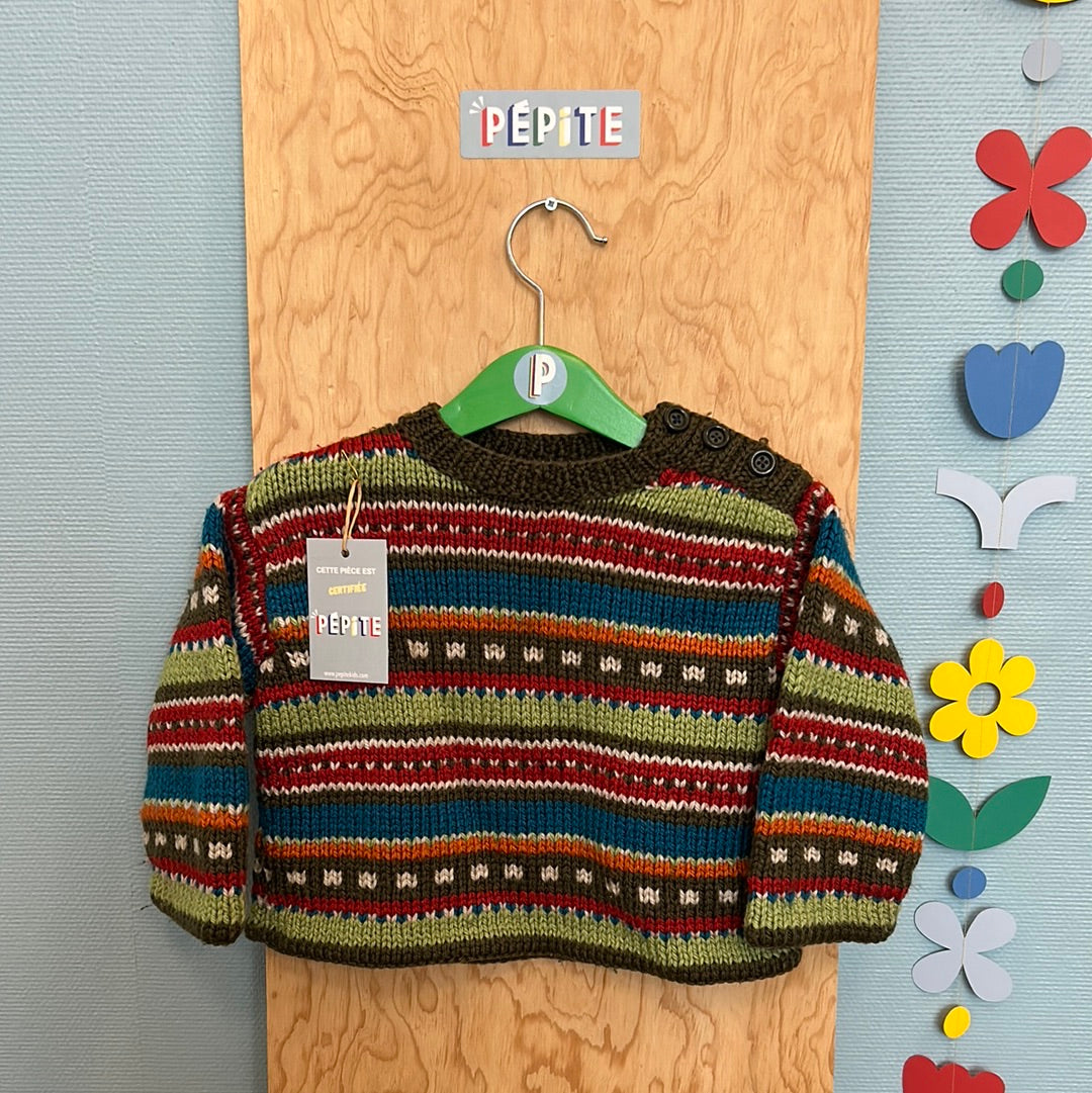 Pull jacquard