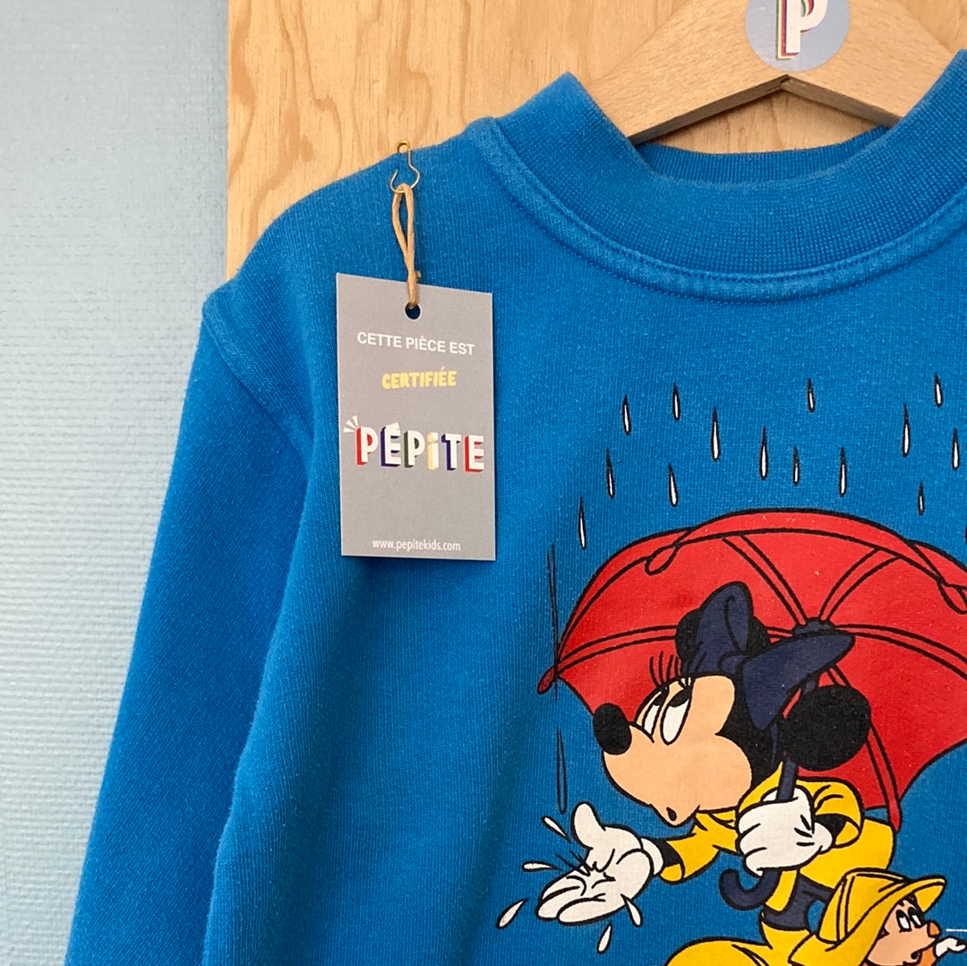 Sweat Minnie sous la pluie
