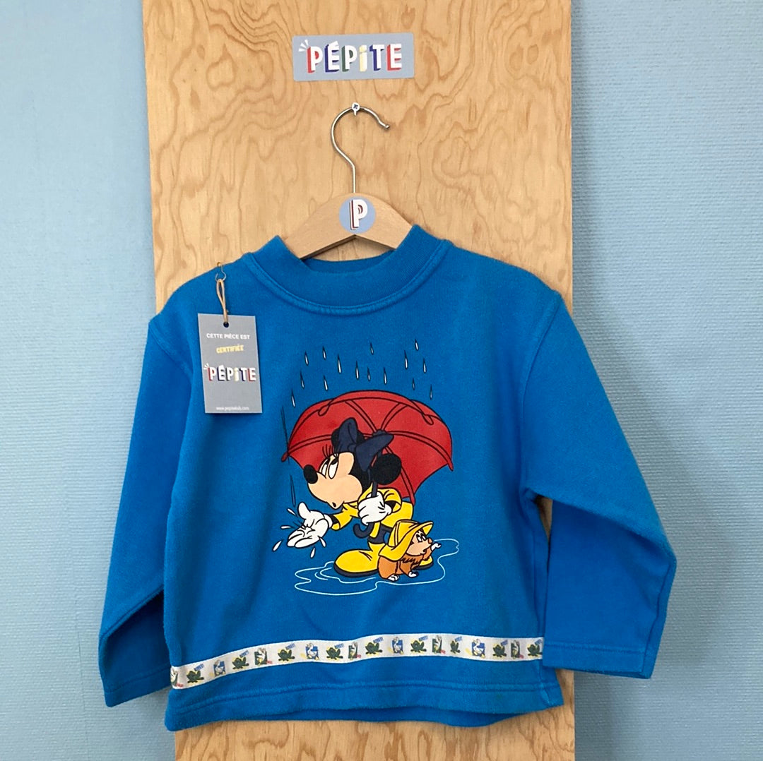 Sweat Minnie sous la pluie
