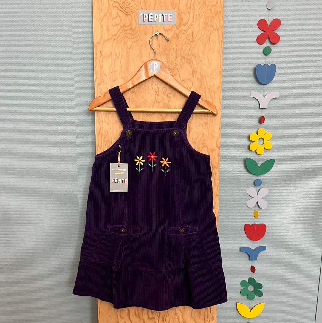 Robe velours côtelé