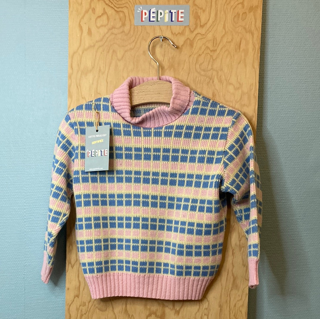 Pull pastel carrés