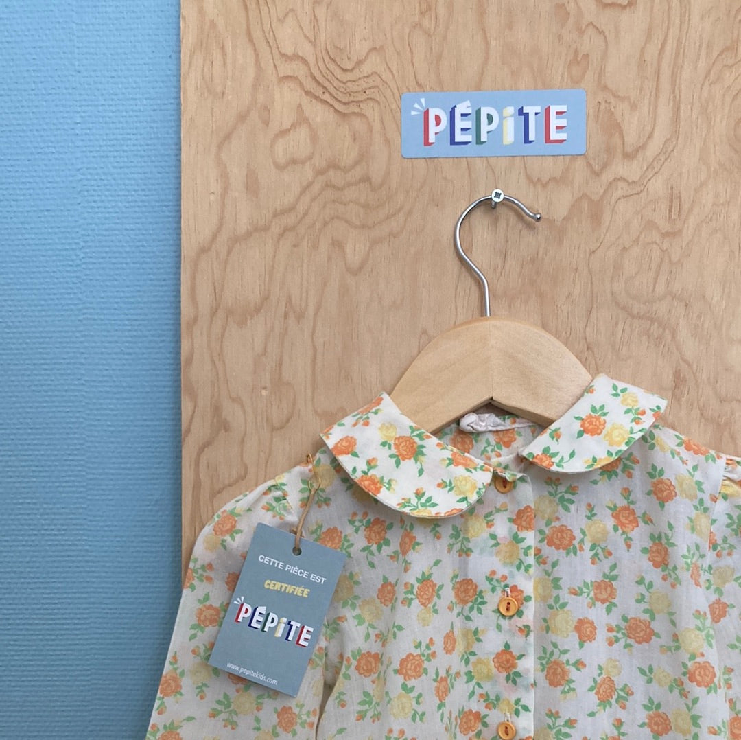 Blouse fleurie