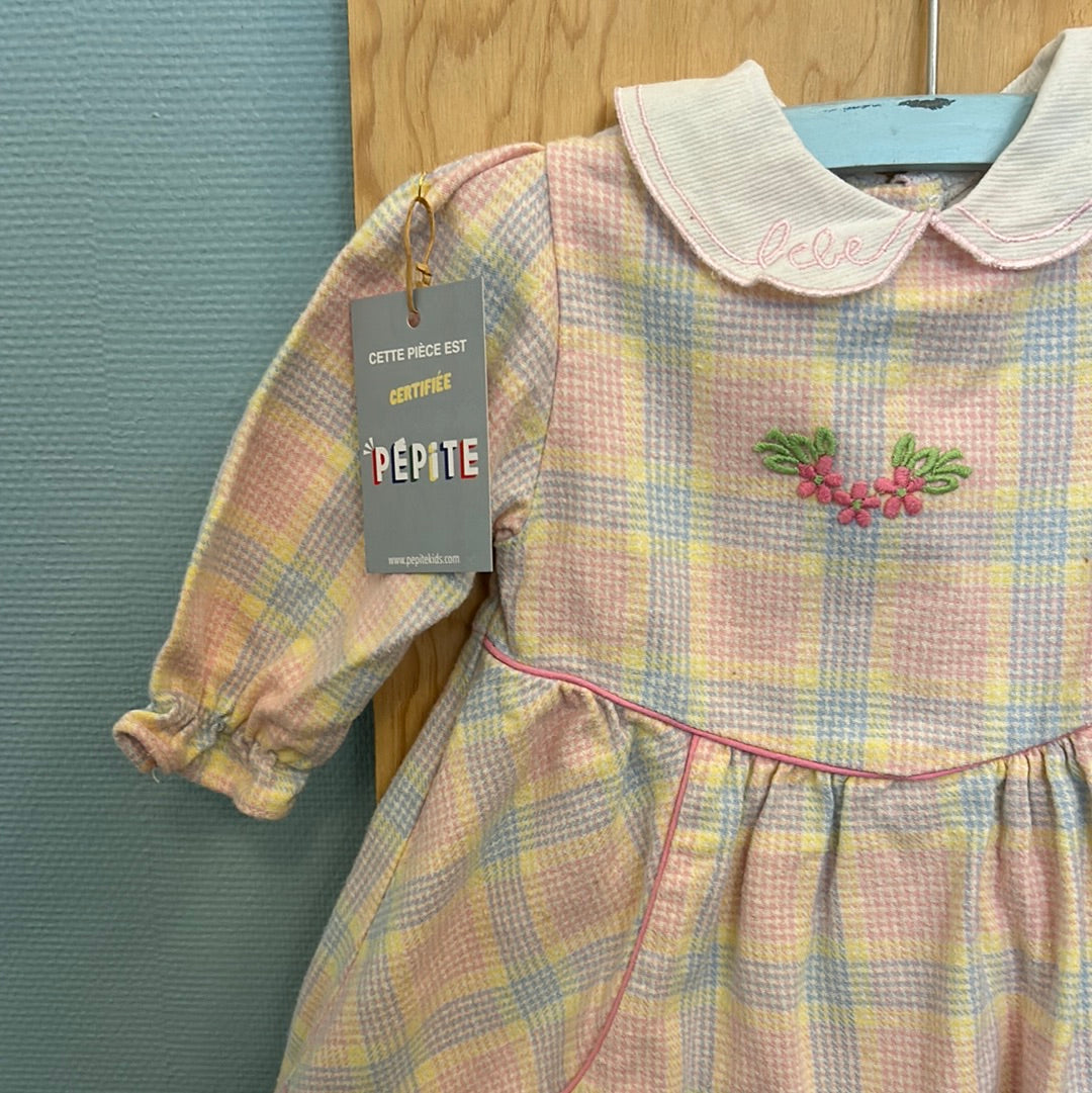 Robe coton pastel