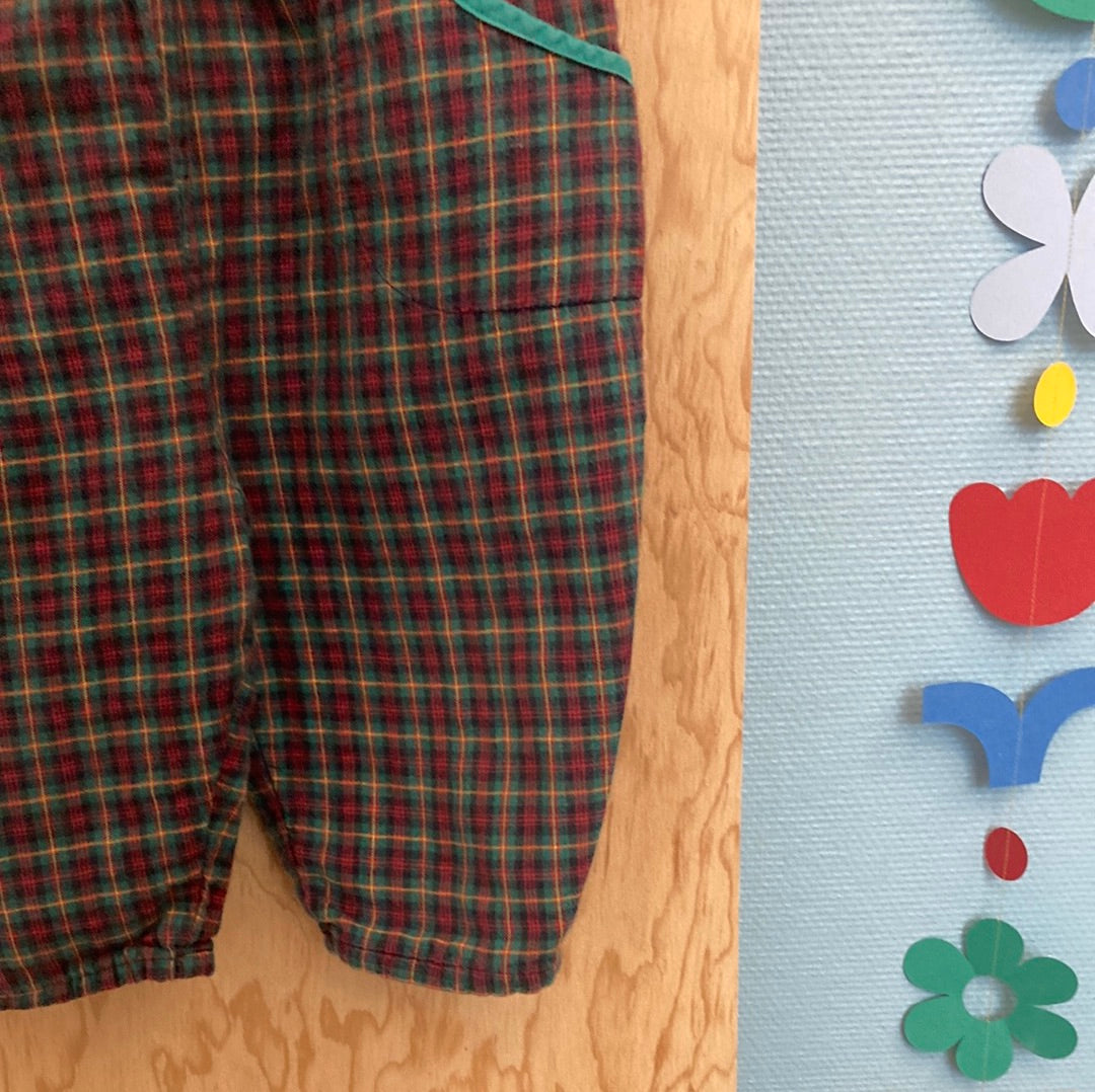 Salopette Tartan