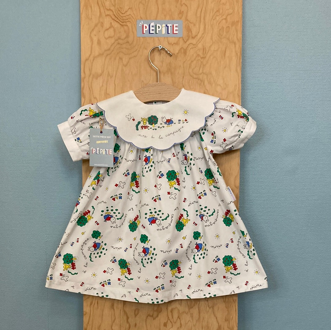 Robe lapin jardinier