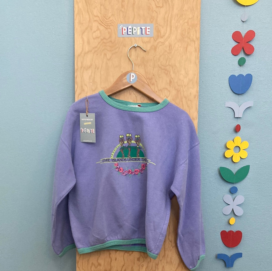 Sweat lila Tropical