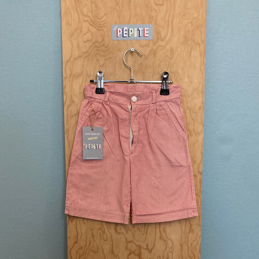 Short milleraie rouge