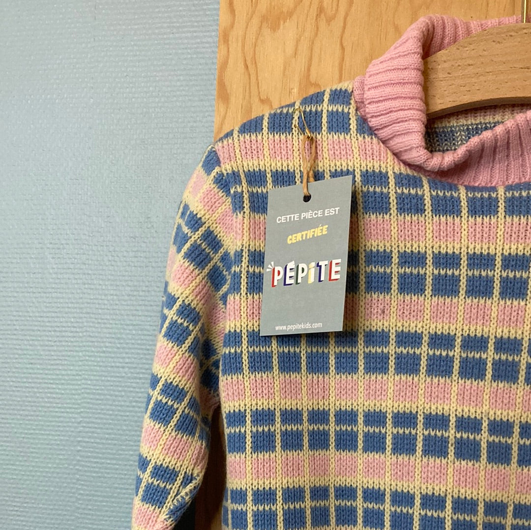 Pull pastel carrés