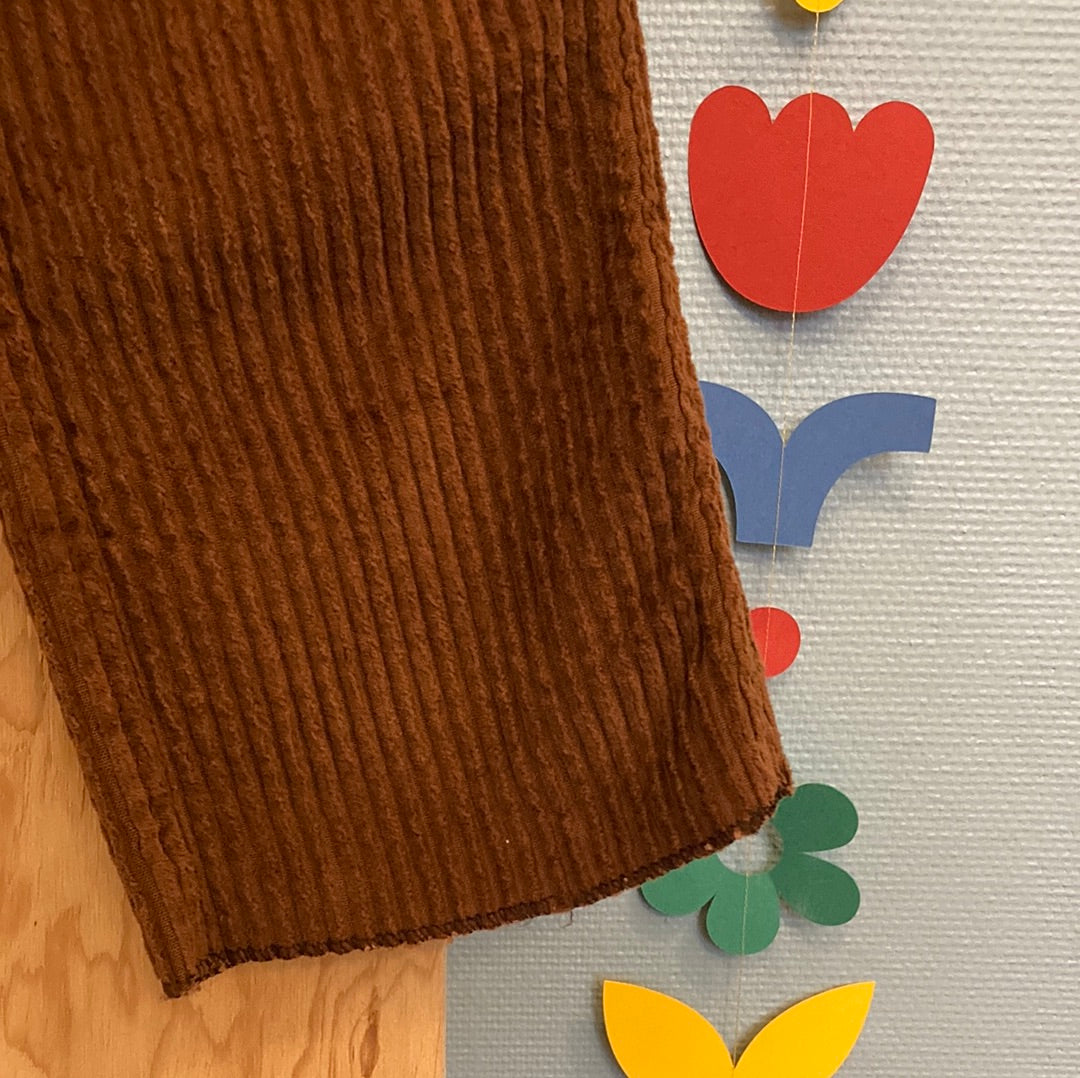 Pantalon velours chocolat