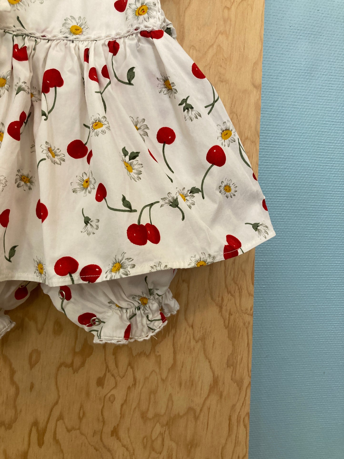 Robe bloomer cerise