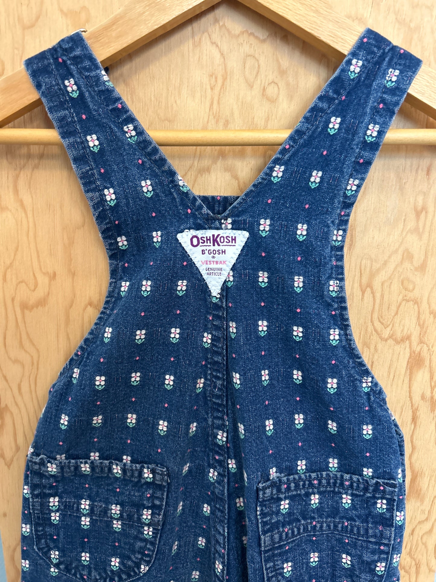 Salopette Oshkosh à fleurs