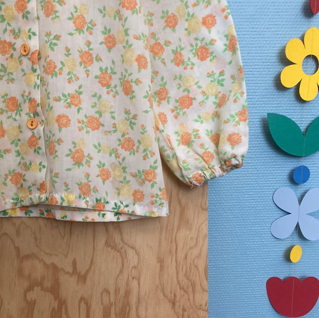 Blouse fleurie