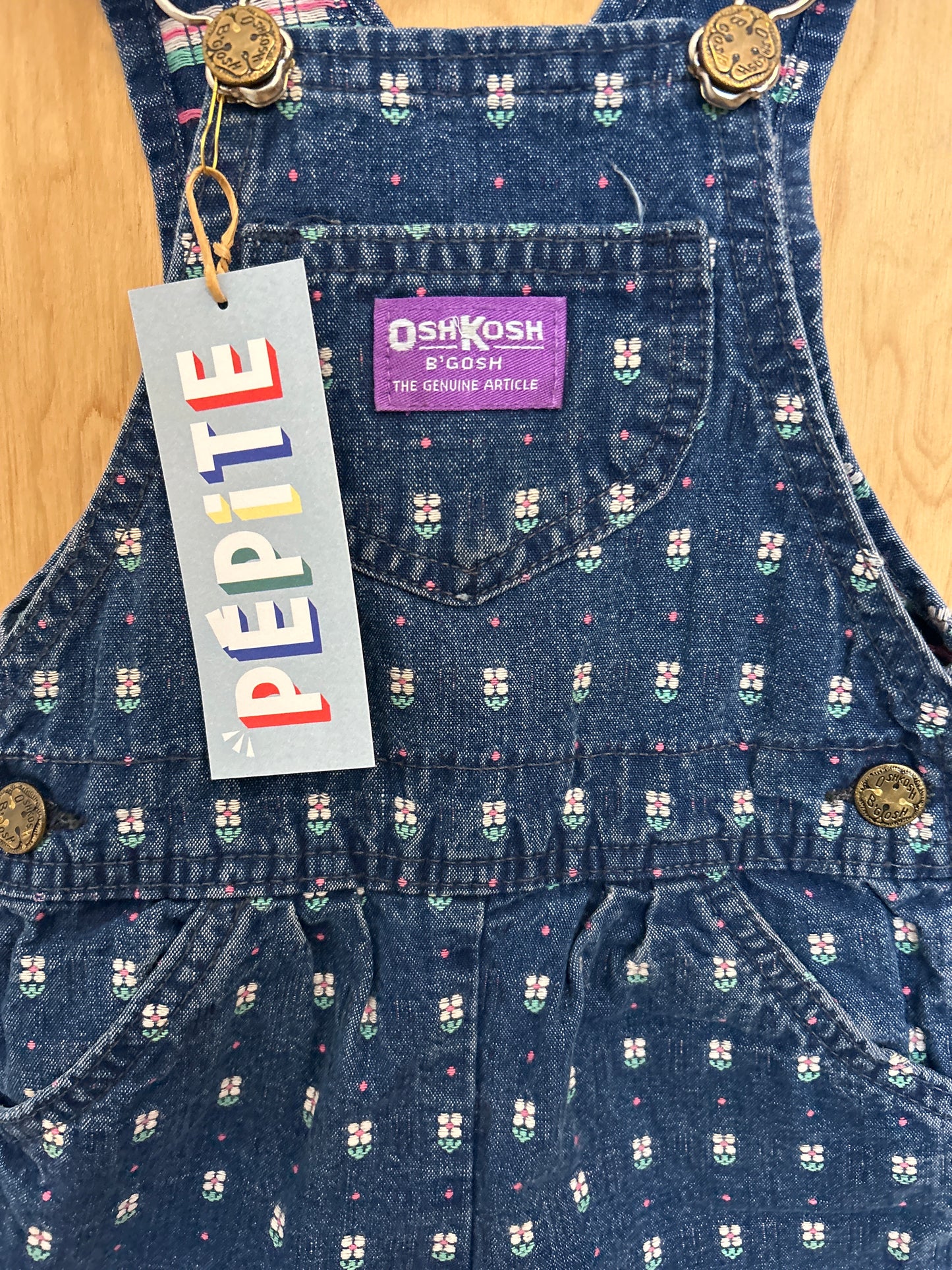 Salopette Oshkosh à fleurs