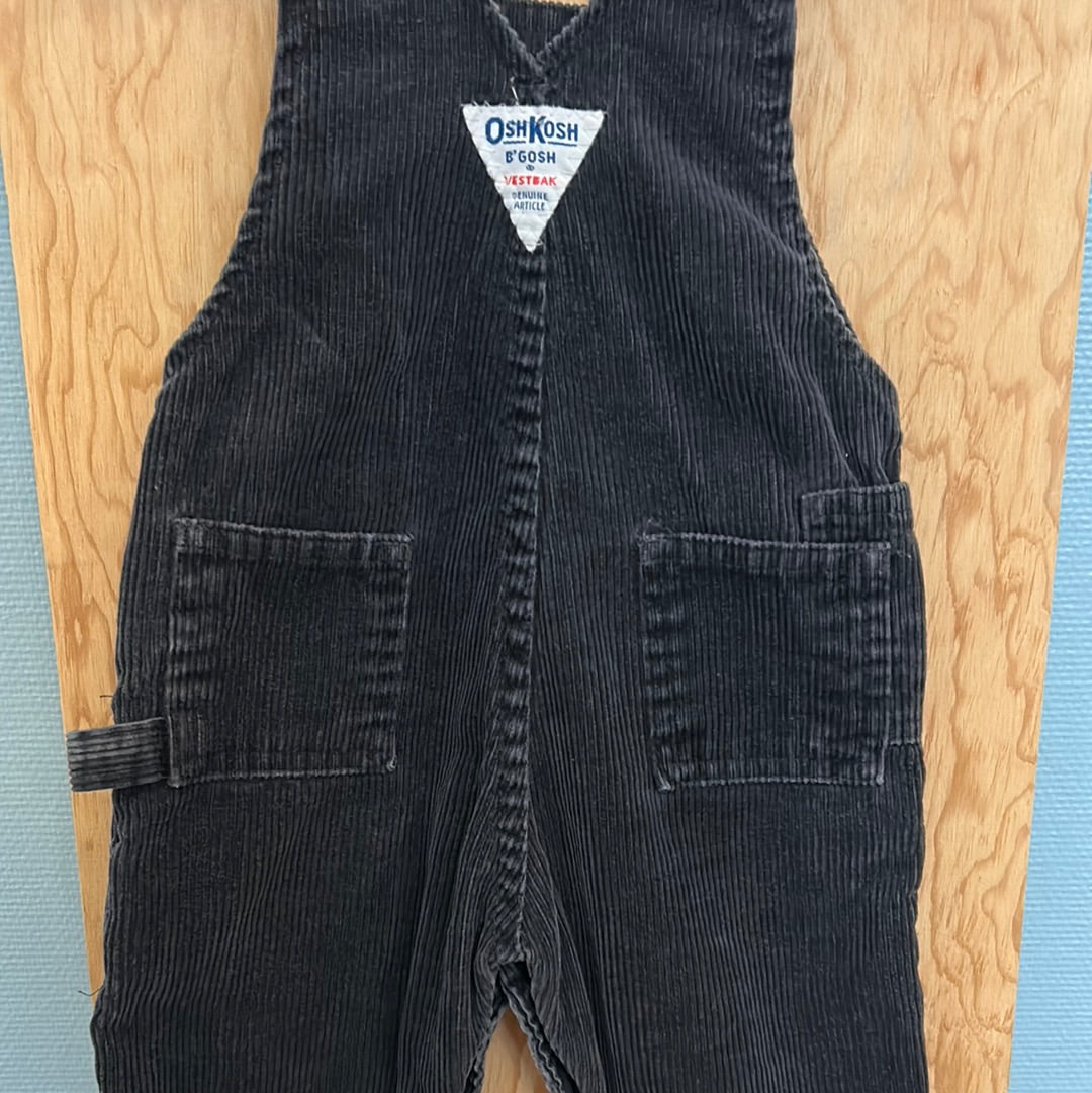 Salopette OshKosh velours noir