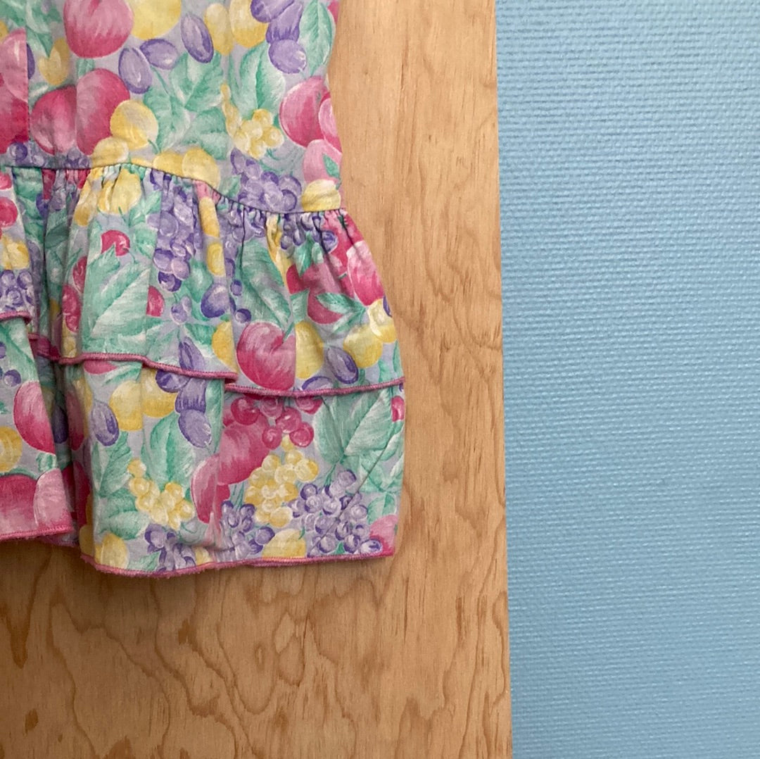 Robe fleurie à bretelles