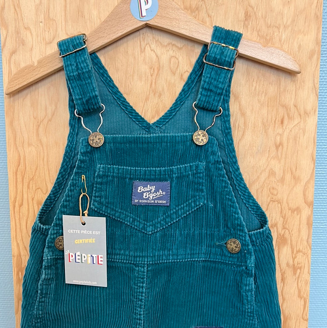 Salopette Oshkosh velours côtelé