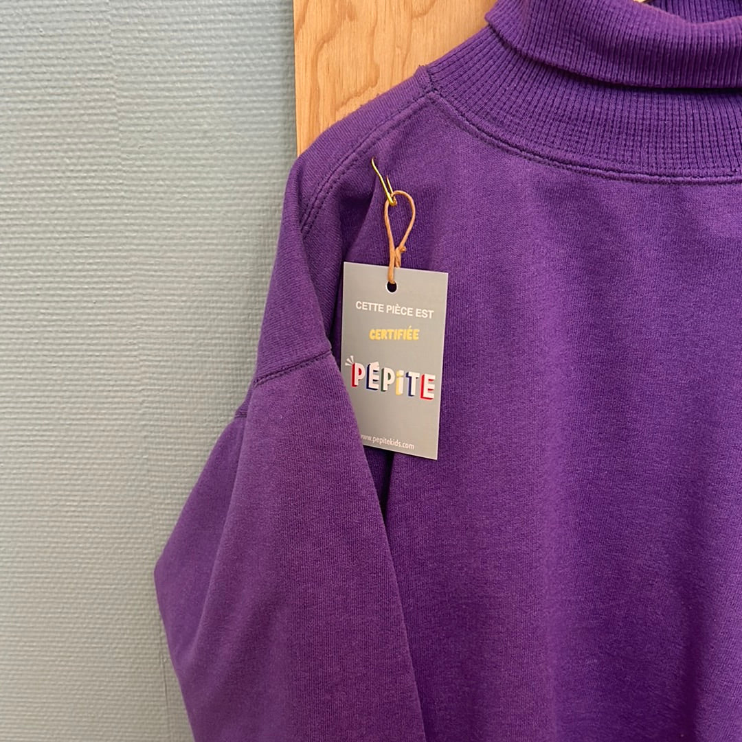 Sweat col roulé