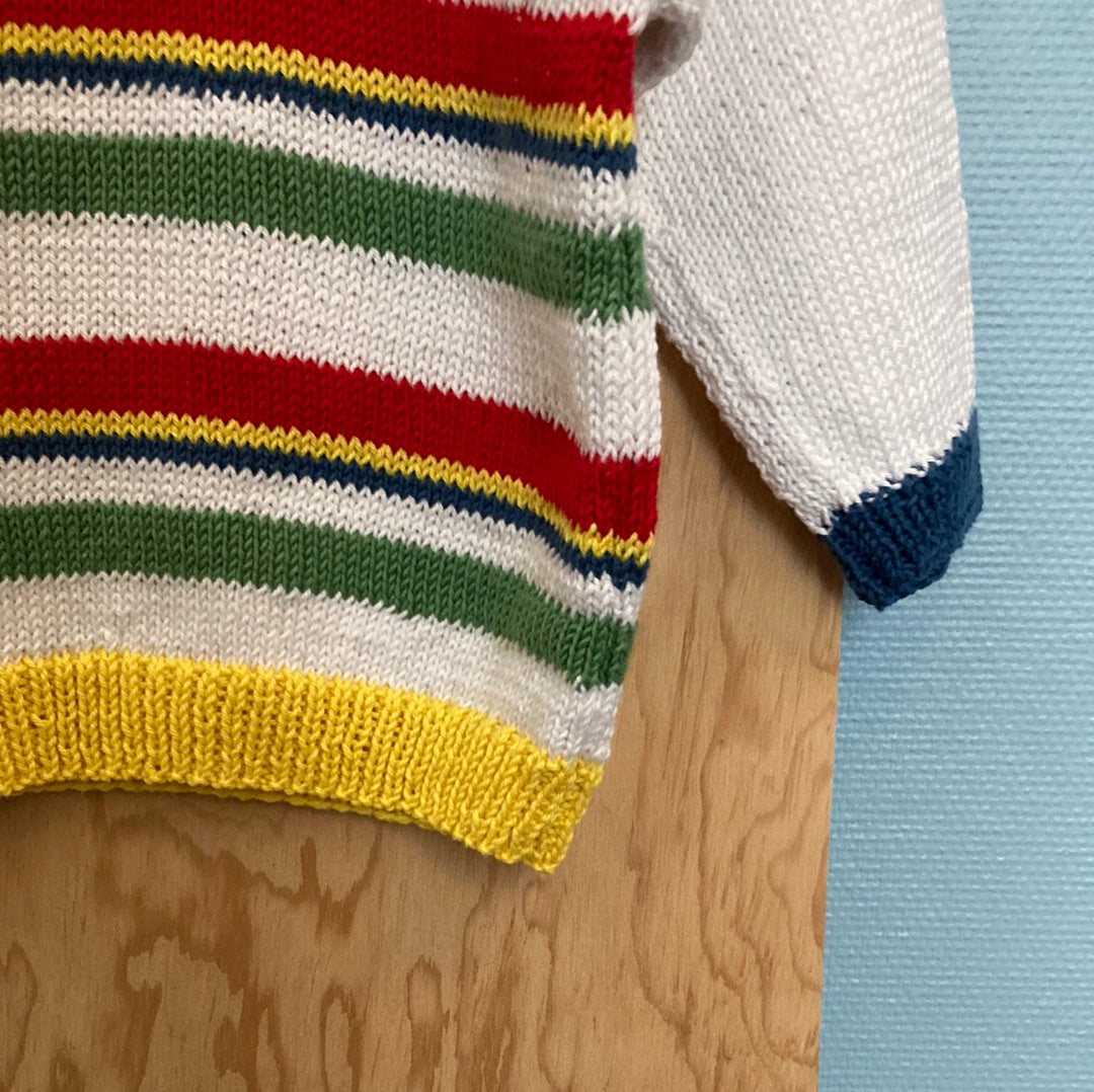 Pull rayé de Joëlle multicolore