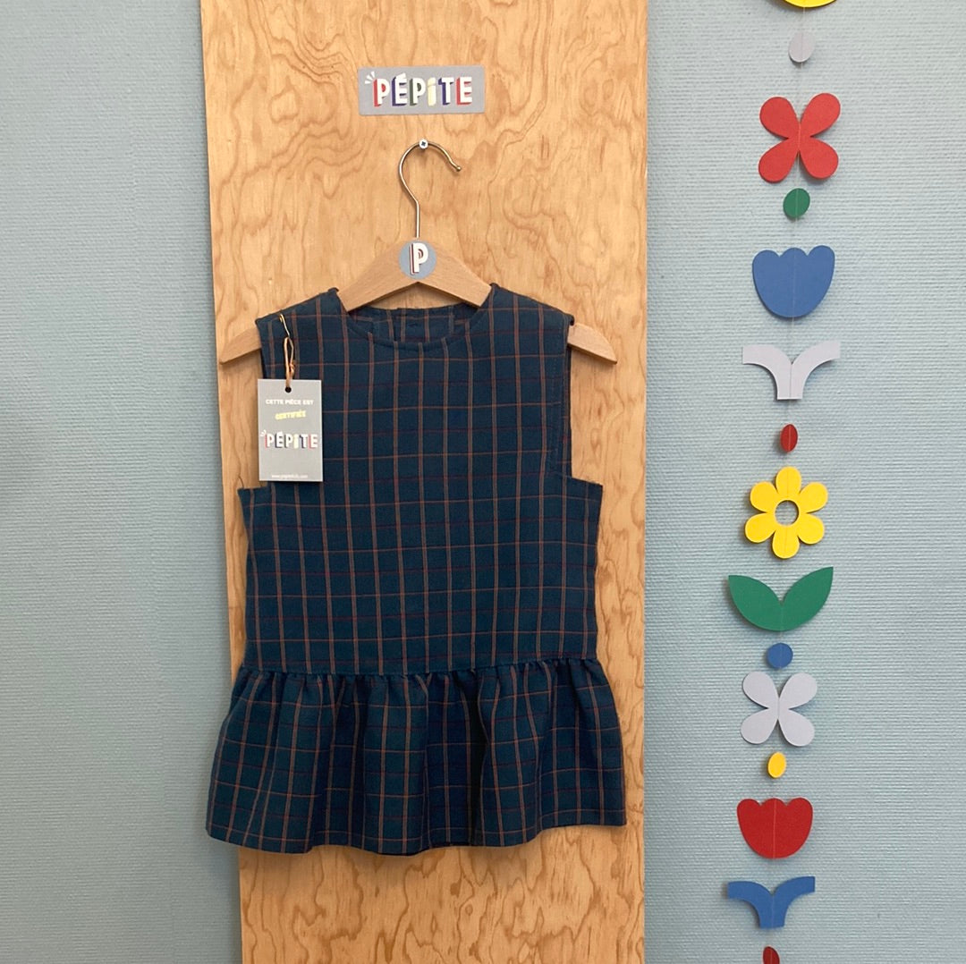 Robe à carreaux