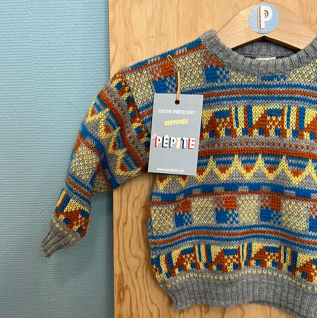 Pull jacquard
