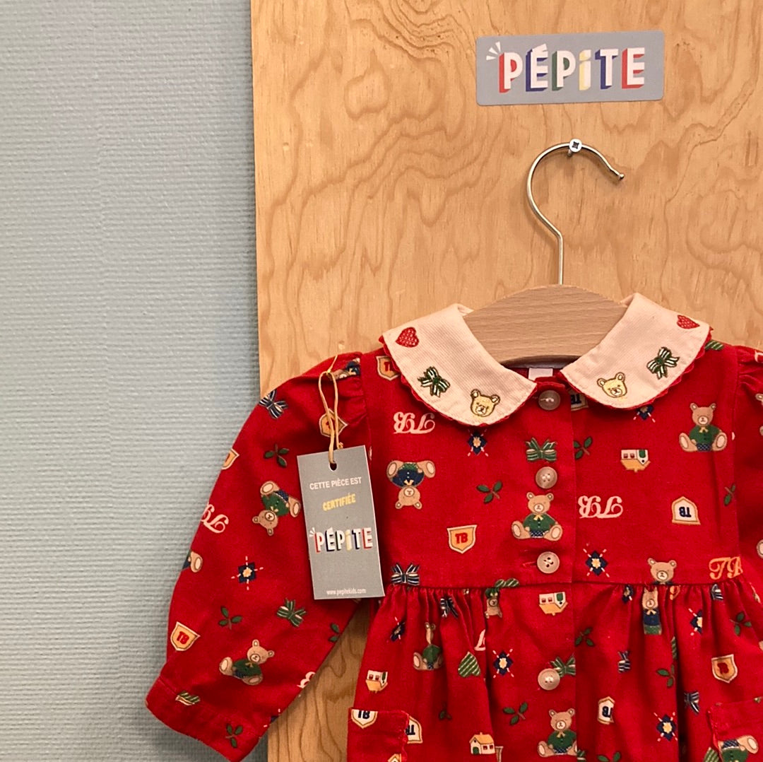 Robe col Claudine nounours