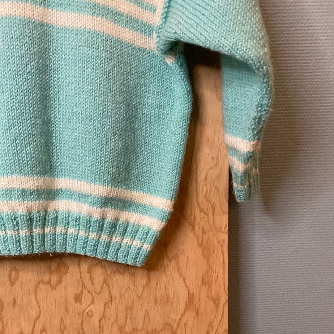 Pull bleu pastel
