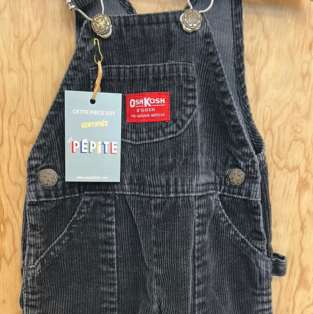 Salopette OshKosh velours noir