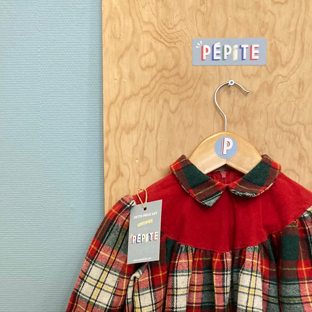 Robe tartan