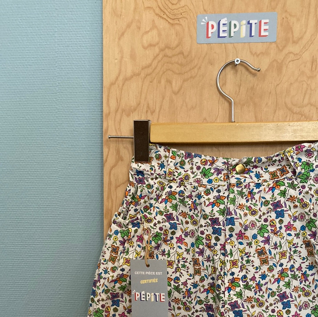 Pantalon fleuri