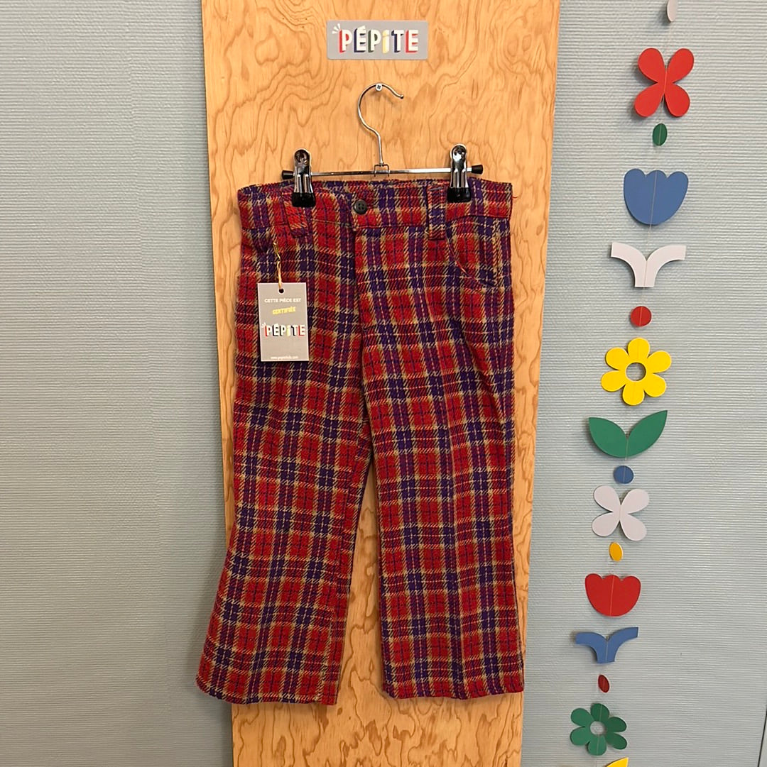 Pantalon tartan