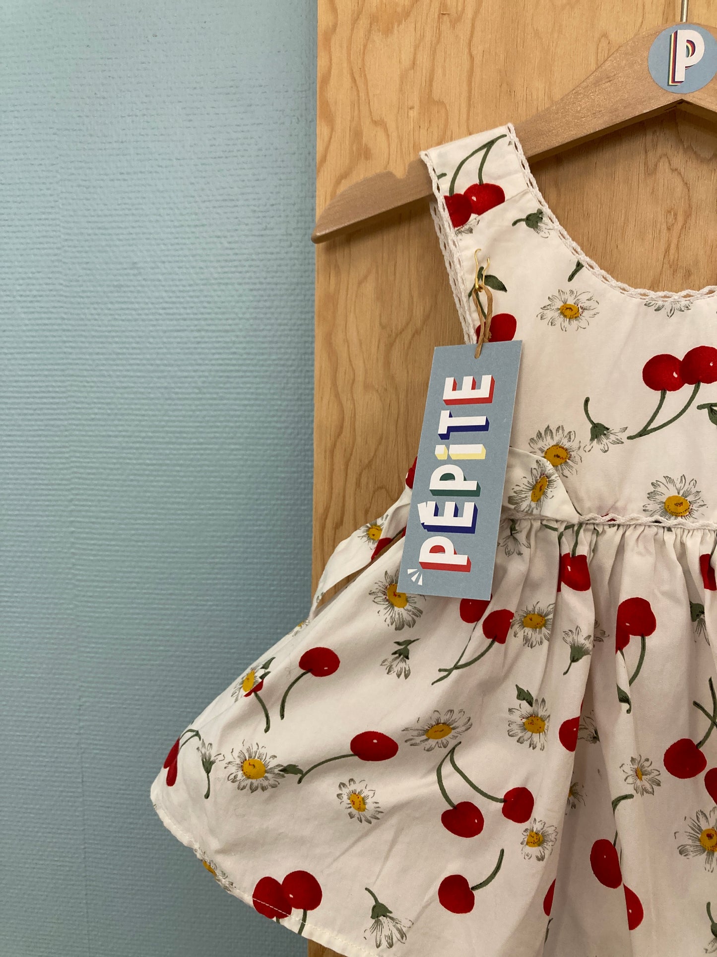 Robe bloomer cerise