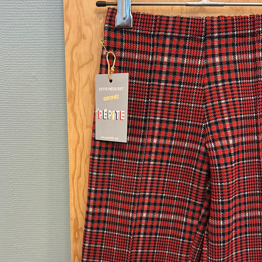 Pantalon 70s tartan
