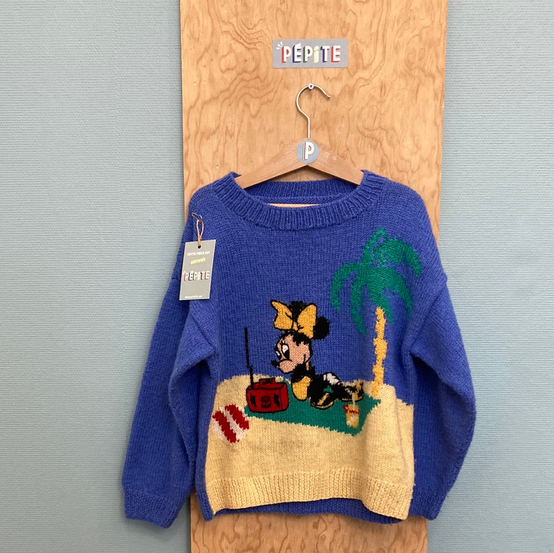 Pull Phildar Minnie à la plage