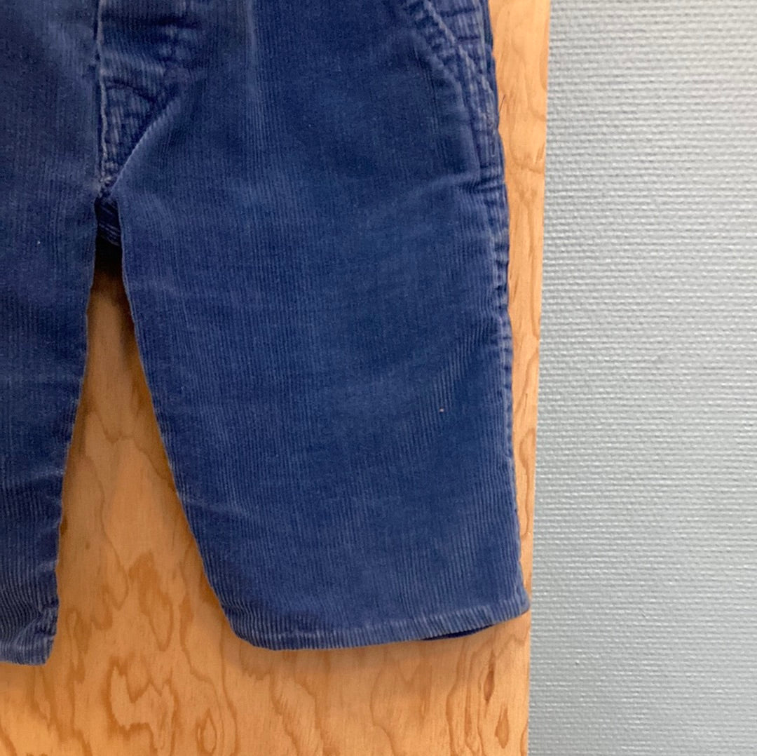 Salopette OshKosh velours côtelé bleue
