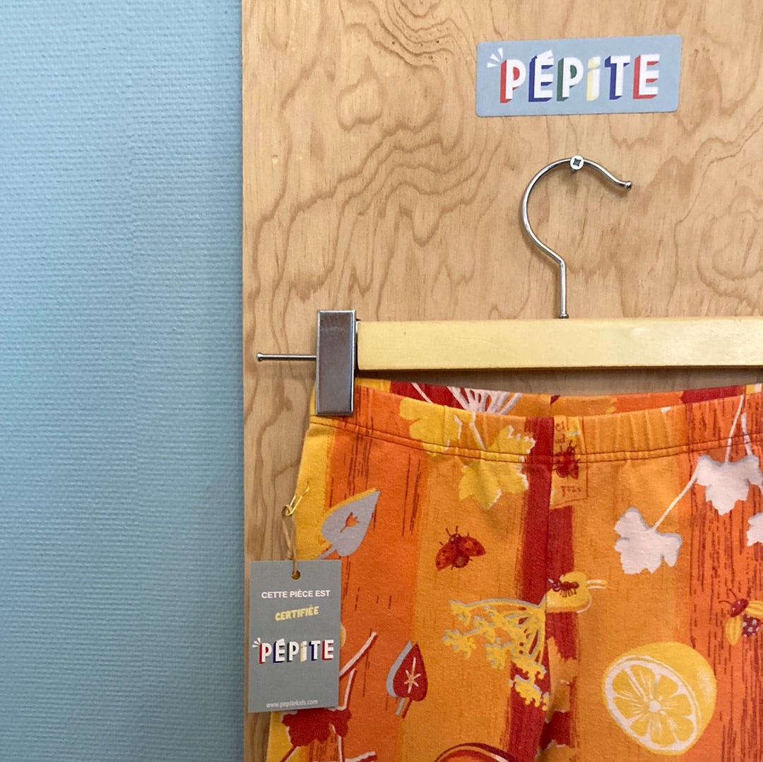 Legging orange Catimini